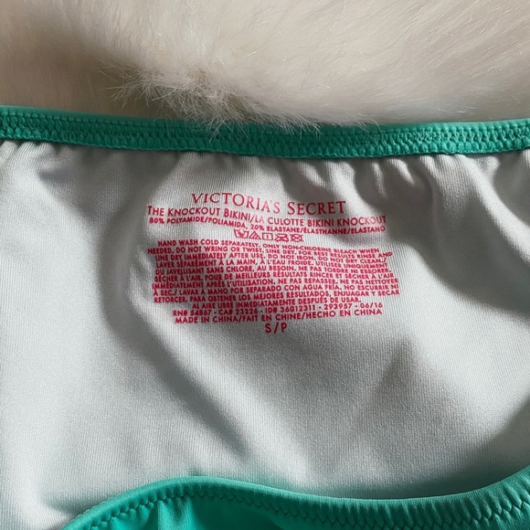 SEAFOAM GREEN WRAP BIKINI - Picture 6 of 7